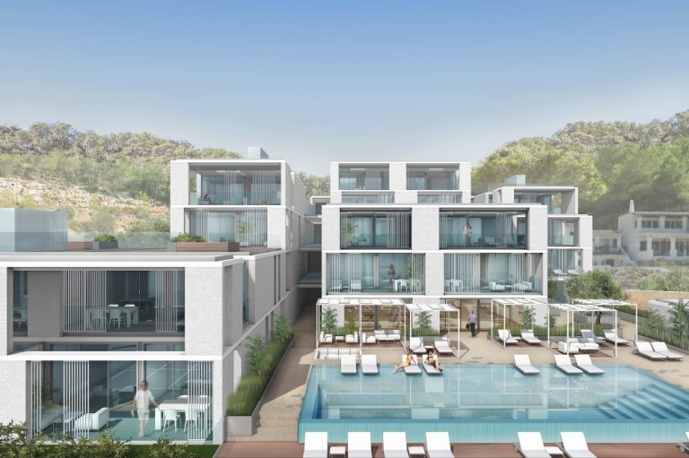 Nieuwe design appartementen.